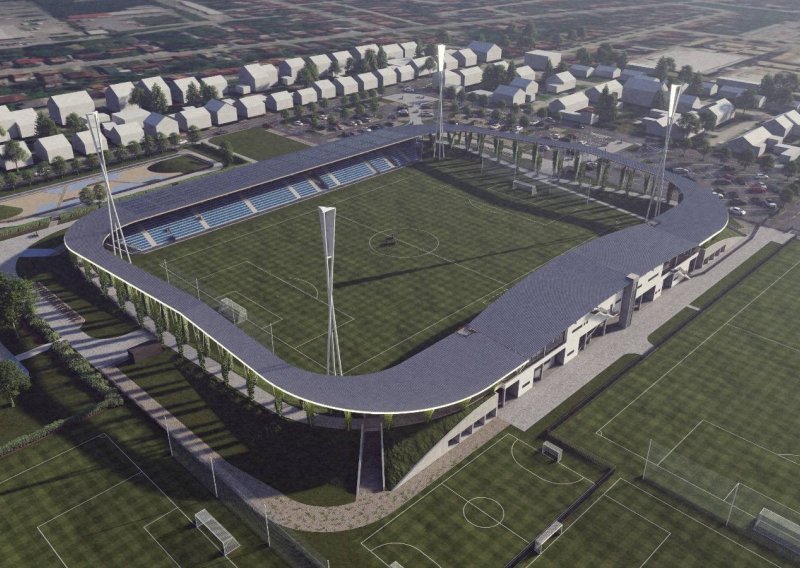 U Hrvatskoj će se graditi još jedan moderan stadion; pogledajte kako će izgledati