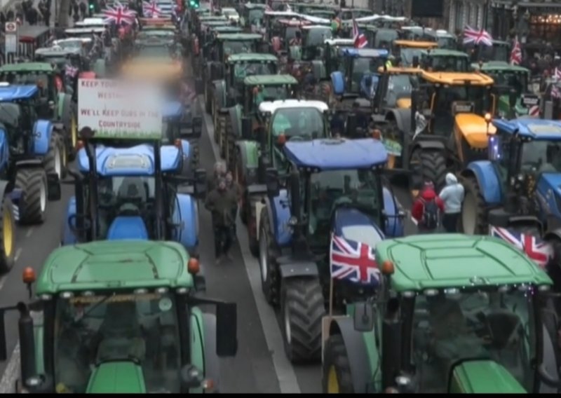 Farmeri traktorima blokirali centar Londona