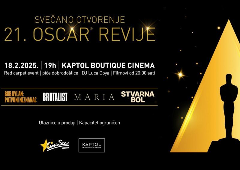 Svečano otvorenje 21. Oscar revije u Kaptol Boutique Cinema