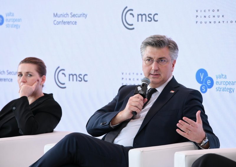 Plenković u Münchenu: Mir i pregovori bez Ukrajine su 'no go'