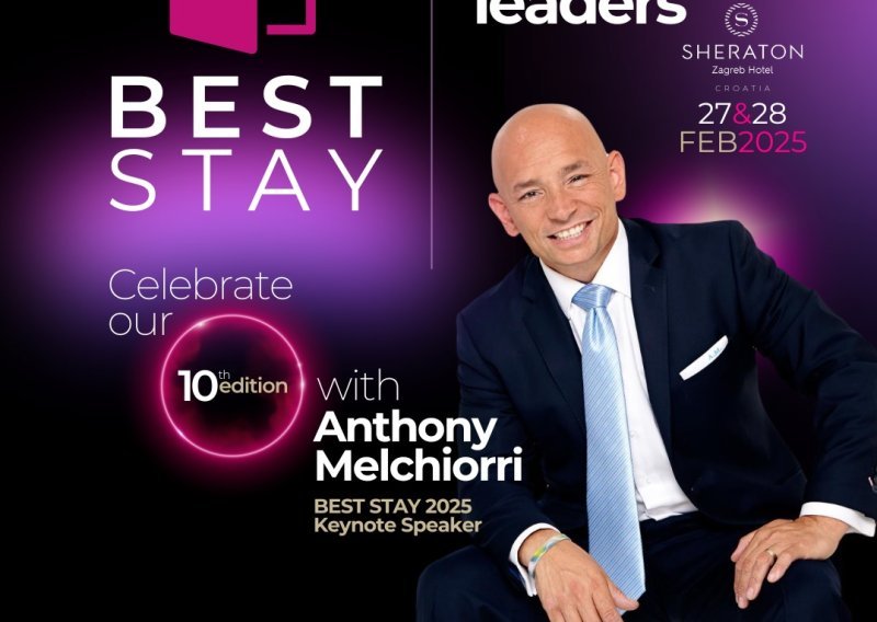 Anthony Melchiorri kao glavna zvijezda 10. Best Stay konferencije u Zagrebu