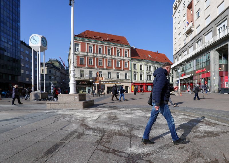 Zagrepčane šokirao prizor na Trgu bana Jelačića