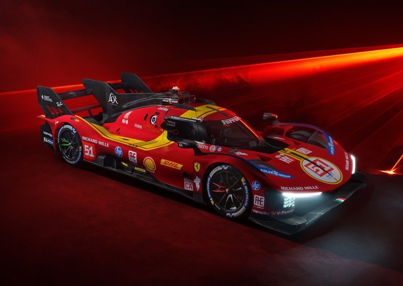 Ferrari predstavio unaprijeđeni 499P Le Mans Hypercar: Optimistična najava sezone 2025