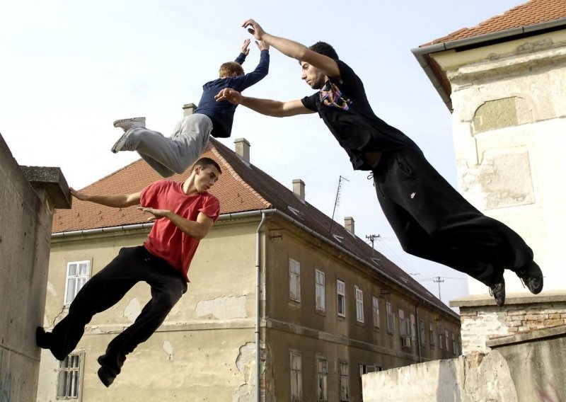 Parkour sve češća aktivnost među mladim Hrvatima