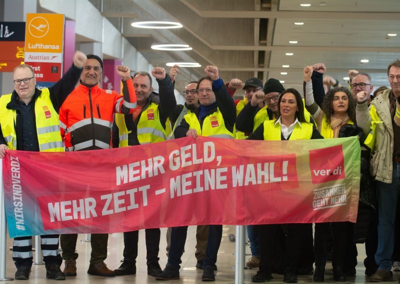 Štrajk u zračnim lukama u Njemačkoj: Na tapeti su Köln, Duesseldorf i München