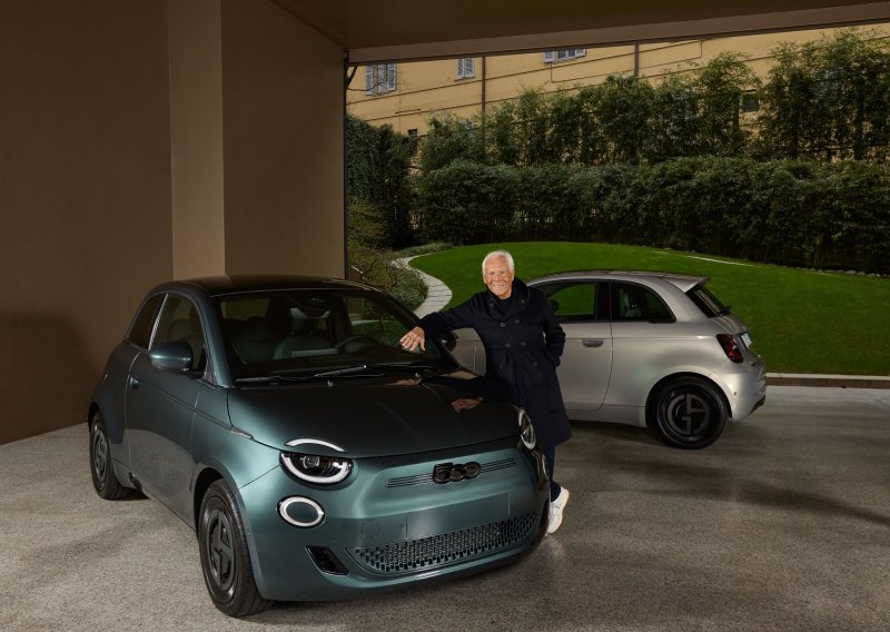 Fiat krenuo s 500e iz posebne kolekcije: Giorgio Armani dobio prva dva modela sa svojim imenom