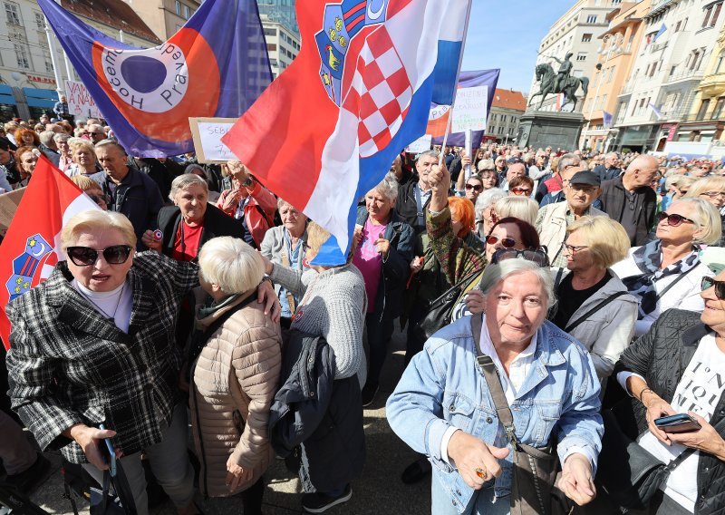 Umirovljenicima je dosta, kreću u novi prosvjed: 'Vrijeme je za prijevremene izbore'