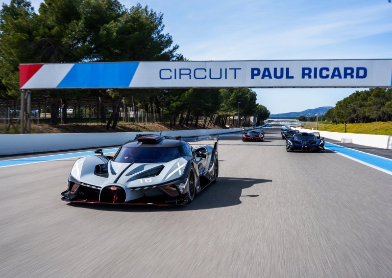 Vlasnici Bugatti Bolidea na stazi Paul Ricard: Prekretnica u Bugattijevoj bogatoj trkaćoj baštini