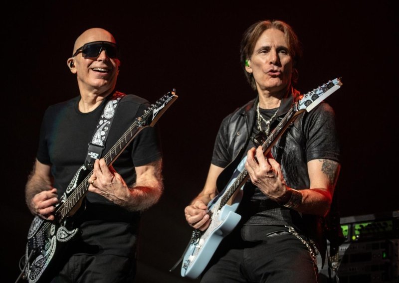 SatchVai superbend kojeg čine Joe Satriani i Steve Vai dolazi u Šibenik