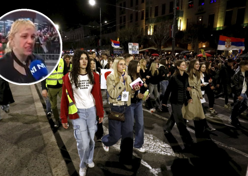 Majka poginulog mladića sa suzama dočekuje studente u Beogradu: 'Ovo se ne može opisati'