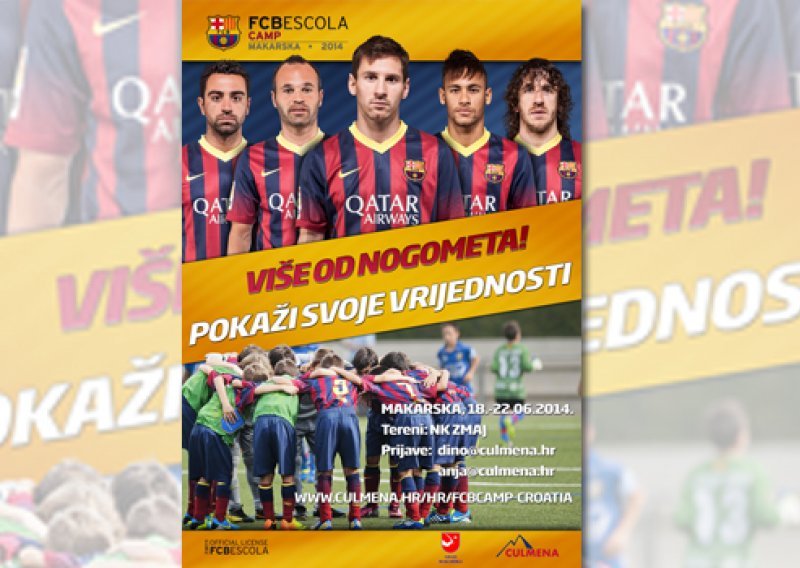 Osvojite kotizaciju za FC Barcelona kamp Makarska 2014!