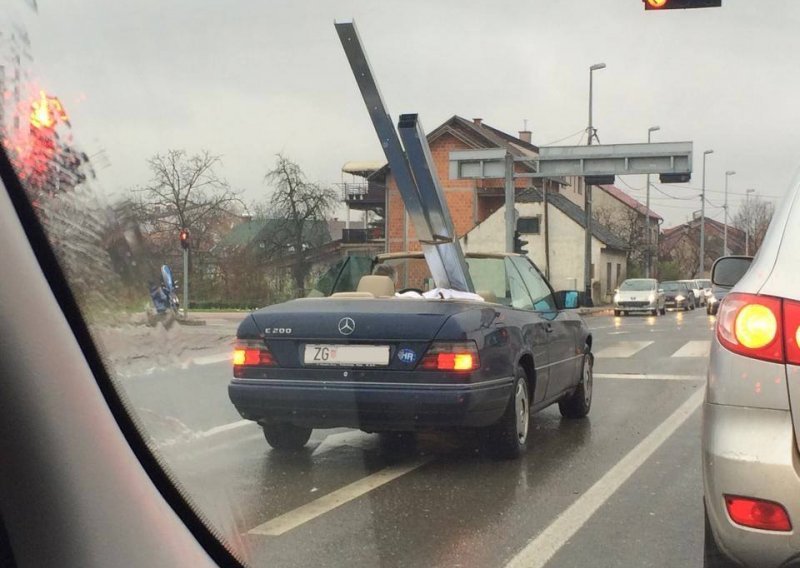 Tko je vidio plaćati dostavu u Zagrebu kad imaš kabriolet