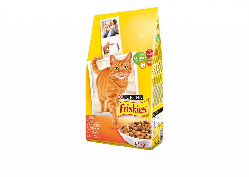 Poklanjamo vam Friskies hranu za mačke