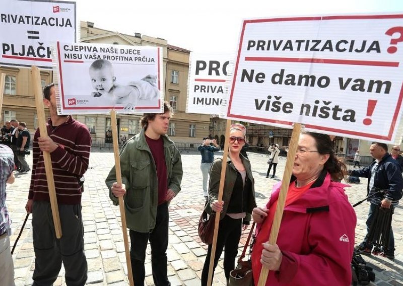 Branitelji se pridružuju prosvjedu Imunološkog zavoda