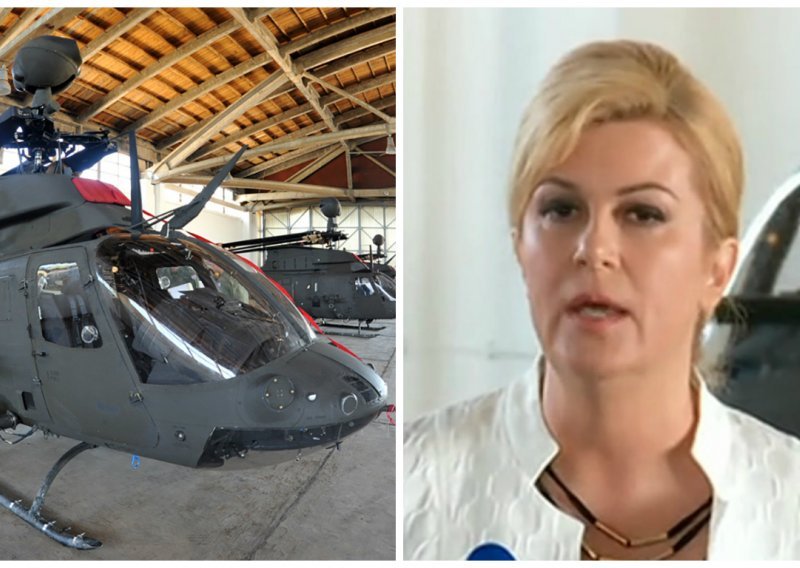 Predsjednica na premijeri novih helikoptera: Sigurnost nije besplatna