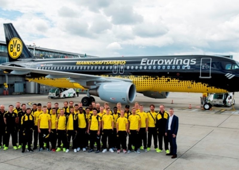 Kakav luksuz; nogometaši Borussije Dortmund dobili svoj avion!