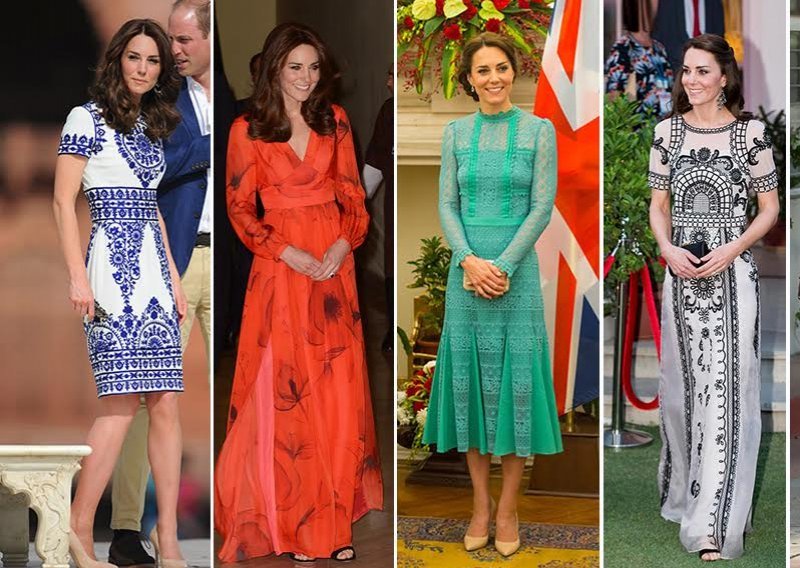 Kate Middleton u tjedan dana pokazala 18 stylinga