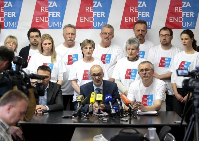 Prikupljat će se potpisi za referendum protiv Zakona o referendumu