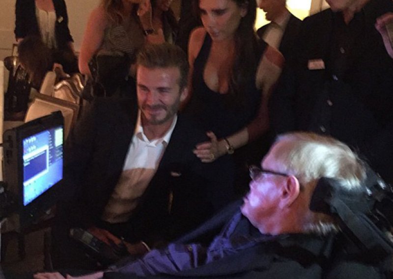 Kakav trio: Stephen Hawking, Victoria i David Beckham!