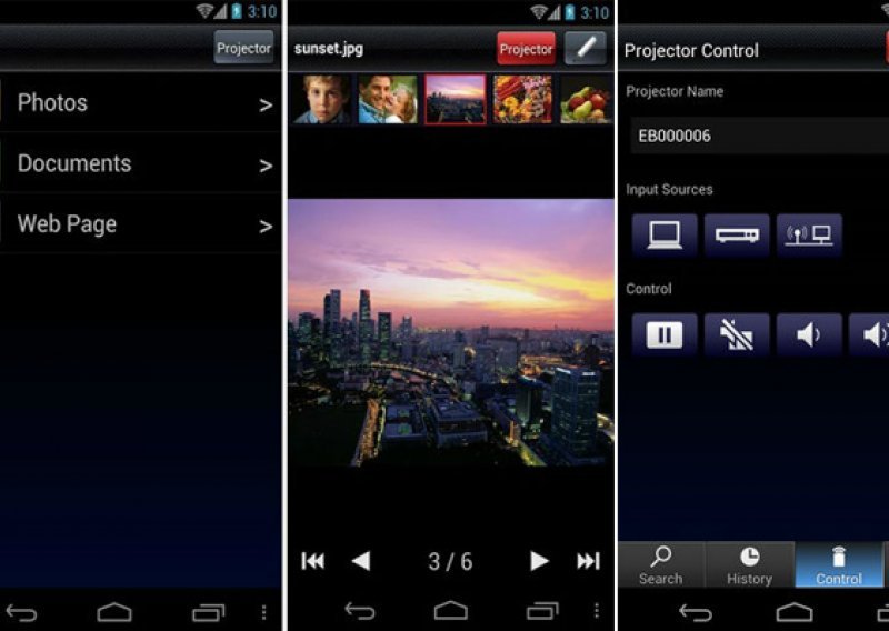 Evo mobilne aplikacije za projiciranje bez računala