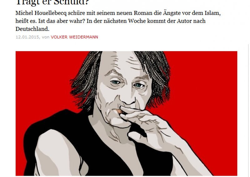 Houellebecq zbog romana o islamističkoj Francuskoj postao meta