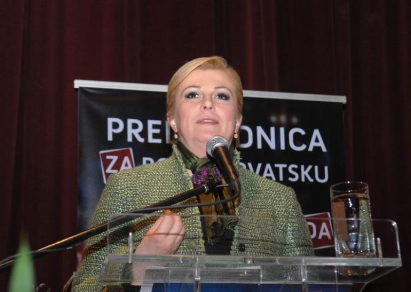 Grabar Kitarović otkazala posjet Osijeku zbog viroze