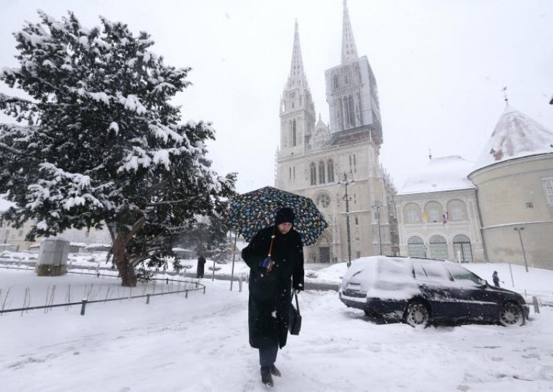 Evo kako je danas izgledao centar Zagreba