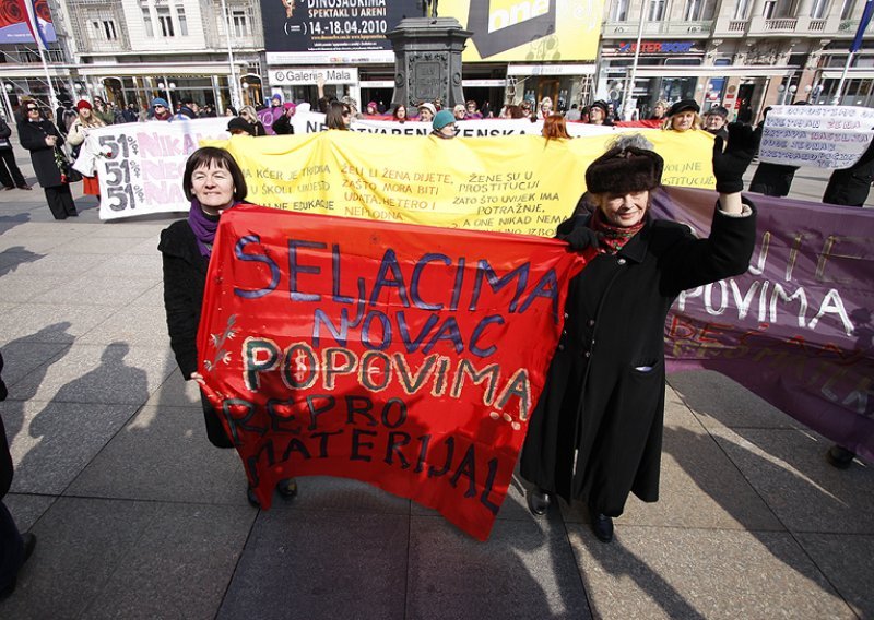 International Women's Day marked with protest walk