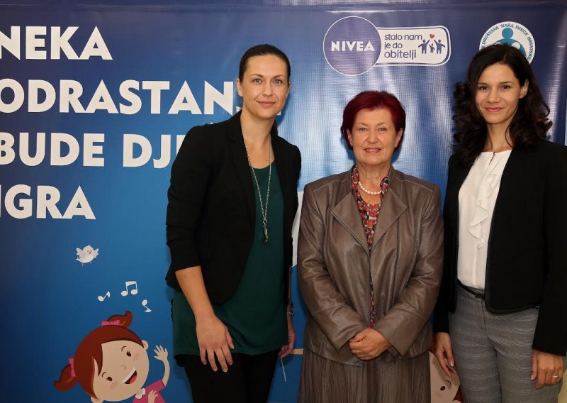 Nivea predstavila projekt 'Neka odrastanje bude dječja igra'