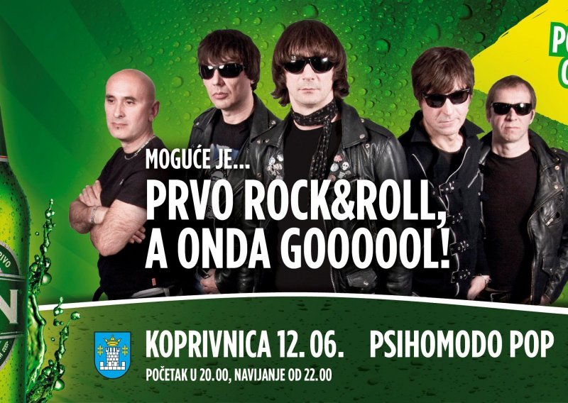 Prvo rock'n'roll, a onda gooool!