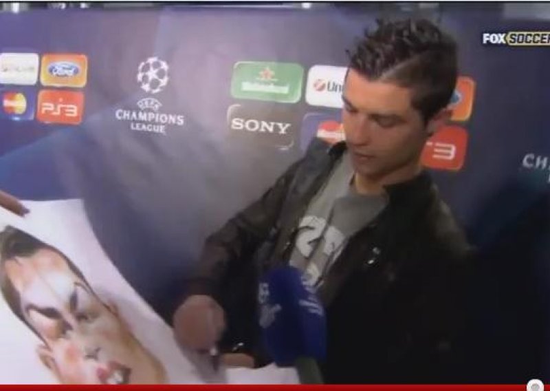 Cristiano Ronaldo: To sam ja? Jako ružno!