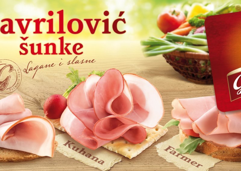 Gavrilović šunke, lagane i slasne