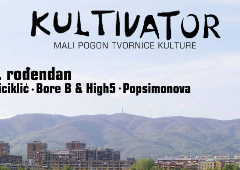 Kultivatorov 2. rođendan u Tvornici kulture