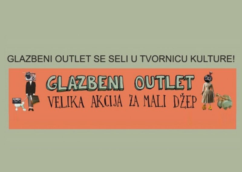 Veliki glazbeni Outlet u Velikom pogonu Tvornice