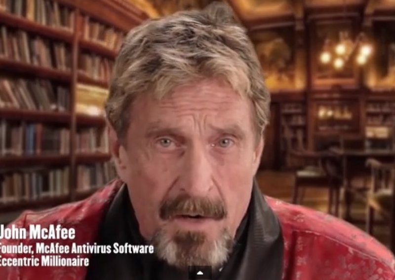 John McAfee nas želi spasiti od NSA