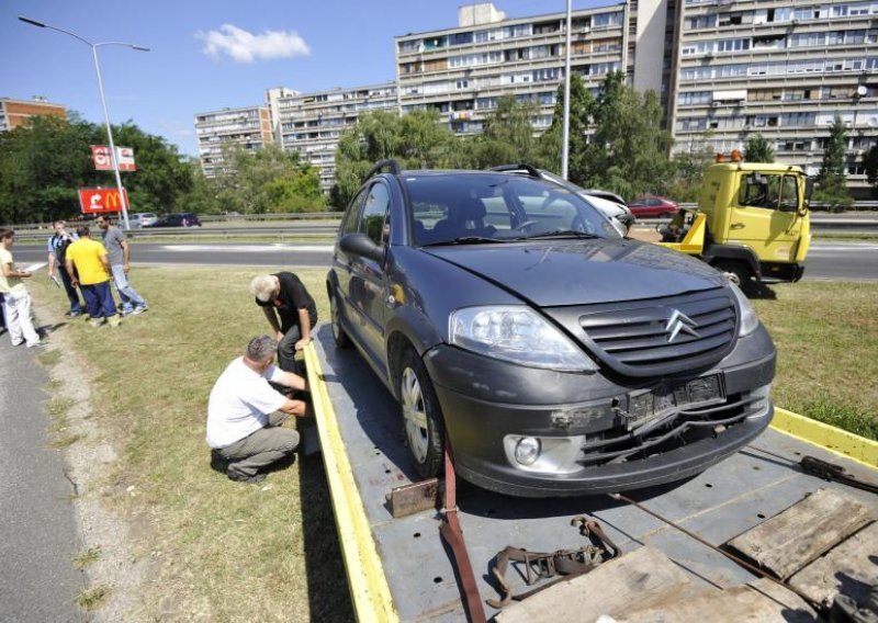 Prometni kolaps zbog lančanog sudara u Zagrebu