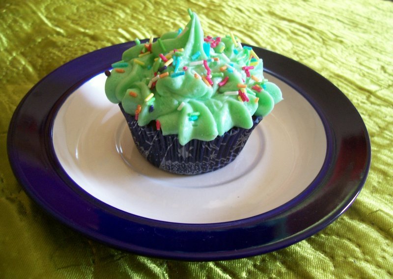 Zasladite dan mint cupcakesima