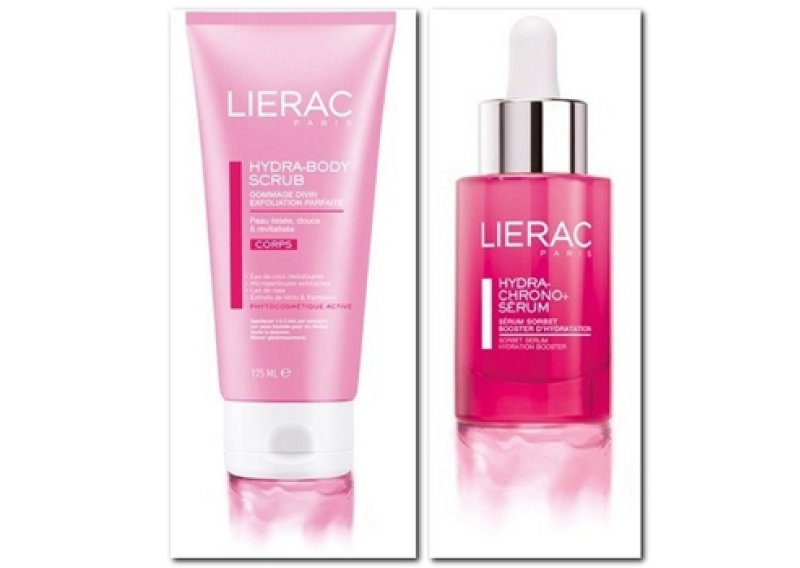 Serum i i piling iz Lierac Hydra-Chrono+ linije