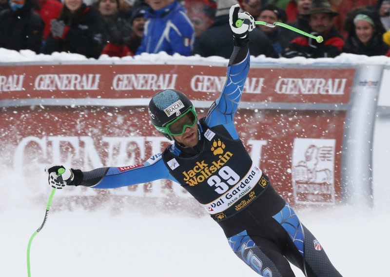 Veliko iznenađenje u spustu u Val Gardeni