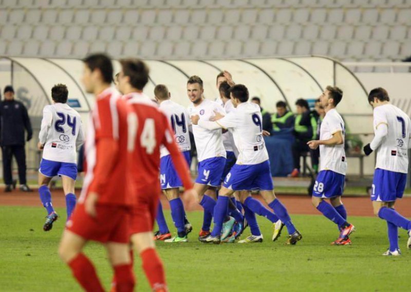 Hajduk teškom mukom prošao Zelinu