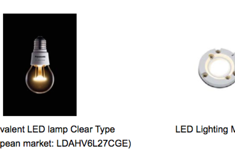 Panasonic širi poslovanje na području LED rasvjete u Europi