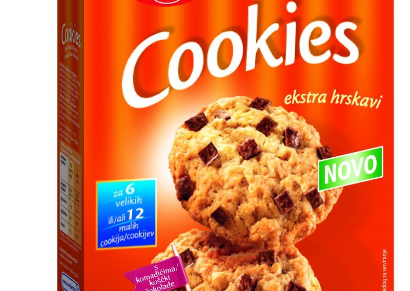 Dr. Oetker Cookies za ekstra hrskave kolačiće s komadićima čokolade