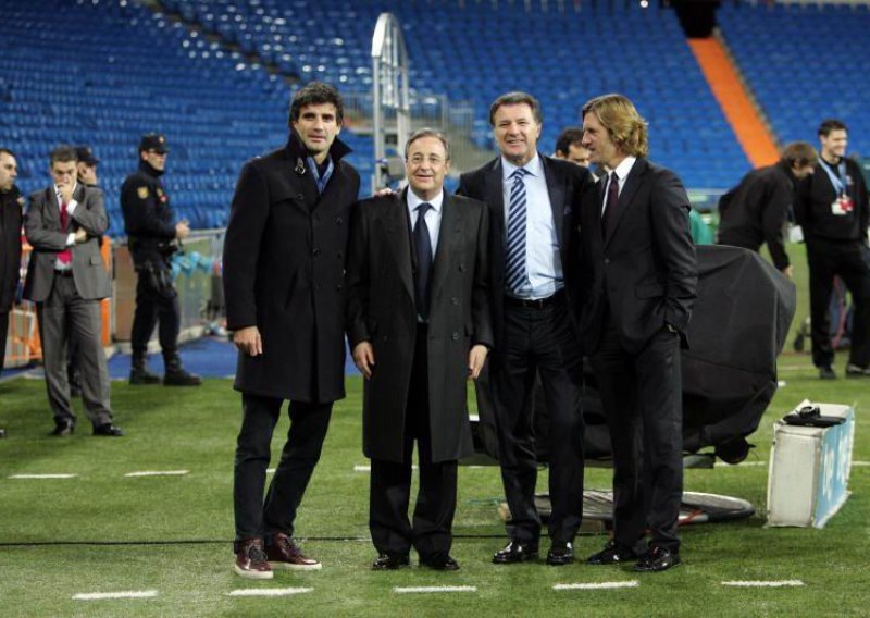 Mamići pozirali uz Pereza, igrači 'osjetili' Bernabeu