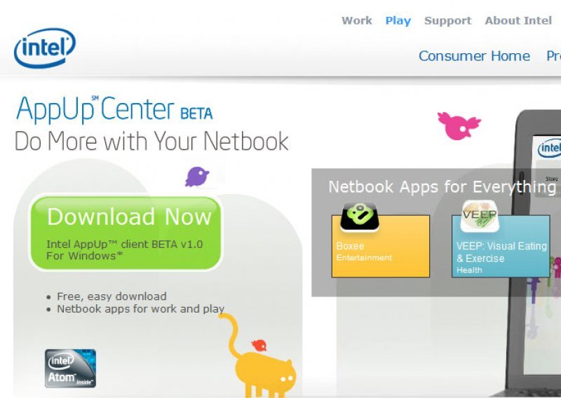 Intel pokrenuo trgovinu aplikacijama