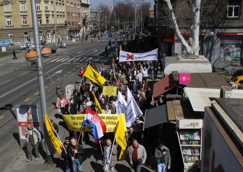 Održan najveći prosvjed novinara dosad