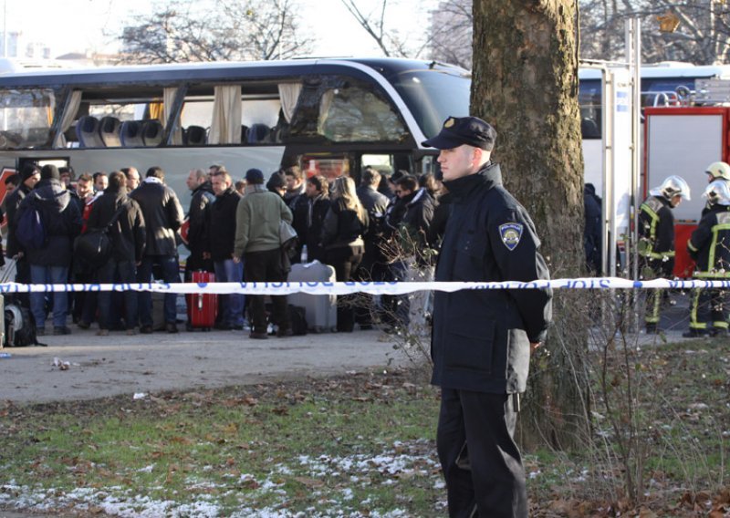 Bus carrying Greek football supporters attacked in Zagreb