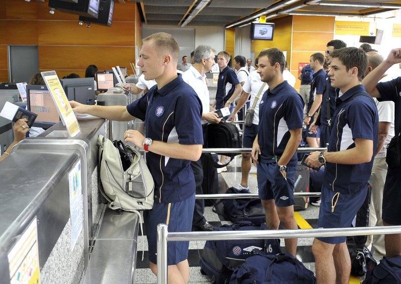 Hajduk stigao u Bukurešt, večeras prvi trening