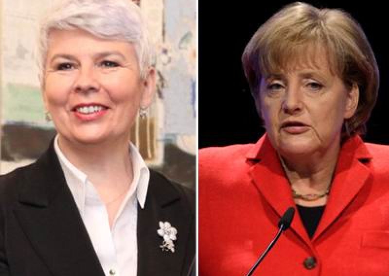 Premijerka Kosor u gostima kod Angele Merkel