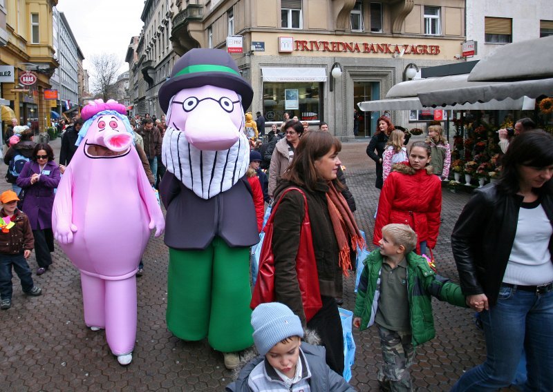 Baltazar prošetao Trgom bana Jelačića