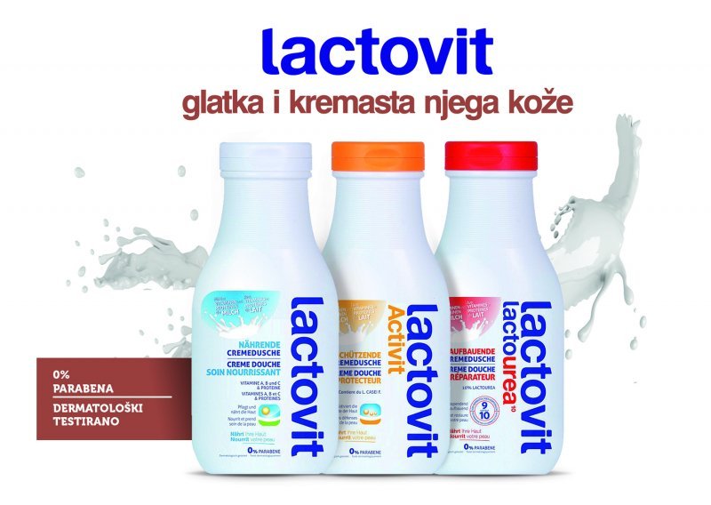 Lactovit – glatka i kremasta njega kože za cijelu obitelj